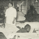 濟生會病院小兒科室の嬰兒收容<br>Infants in the pediatric unit of the Saiseikai Hospital<br>Source: 大正震災志寫眞帖  內務省社會局編, 1926