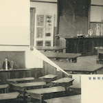 第一理科教室, 第二理科教室<br>Takechō Primary School: Science classrooms<br>Source: 東京市竹町小学校 復興校舎落成記念写真帳, 1929
