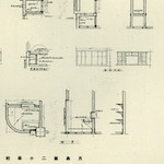 月島第二小學校諸設備詳細<br>Tsukishima Daini Primary School: Detail of building exterior<br>Source: 月島第二小學校 最新建築設計叢書 第一期 第廿一輯, 1927