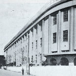 錦華小学校<br>Kinka Primary School. Minister of Education Okada Ryōhei attended the official opening ceremony of the reconstructed school on 15 October 1926.<br>Source: 錦華  創立八十年記念誌, 1954